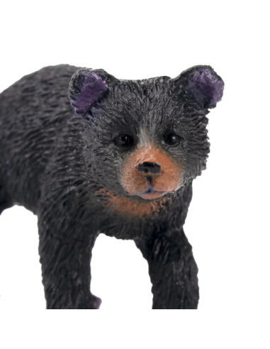 Figurine ourson noir pattes levées ToyMany