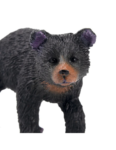 Figurine ourson noir pattes levées ToyMany