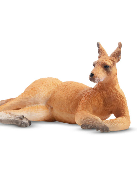 Figurine kangourou allongé ToyMany