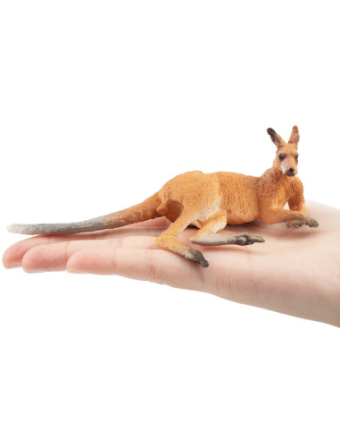 Figurine kangourou allongé ToyMany