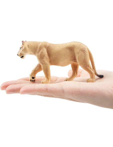 Figurine lionne en marche ToyMany