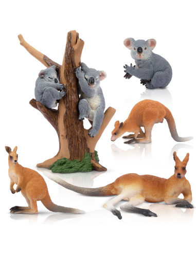 Figurine koala mâle endormi ToyMany