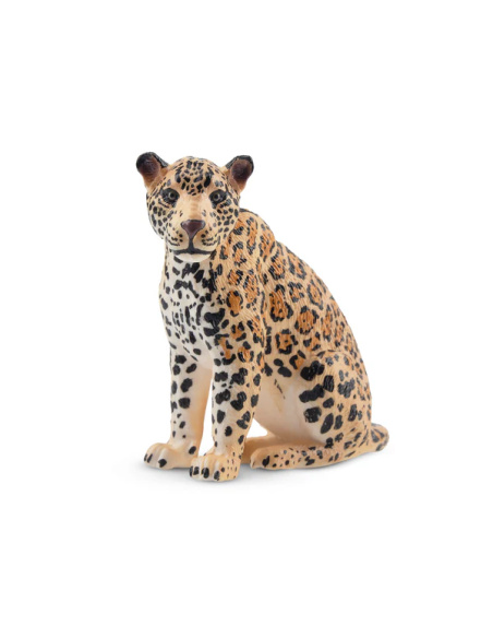Figurine jaguar femelle assise ToyMany