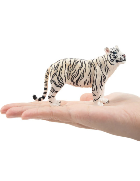 Figurine tigresse blanche (debout) ToyMany