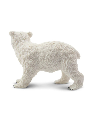 Figurine ourson polaire tête tournée ToyMany