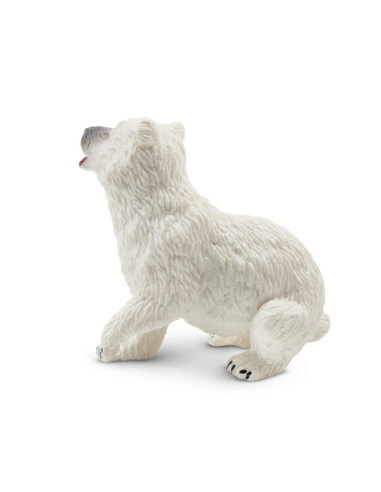 Figurine ourson polaire assis ToyMany