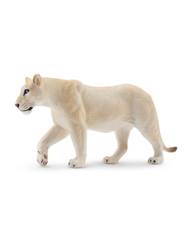 Figurine lionne blanche (en marche) ToyMany