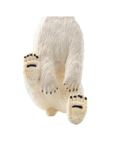 Figurine ours polaire adulte allongé ToyMany