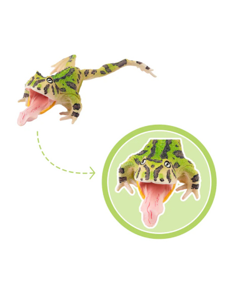 Figurine grenouille cornue du Surinam ToyMany