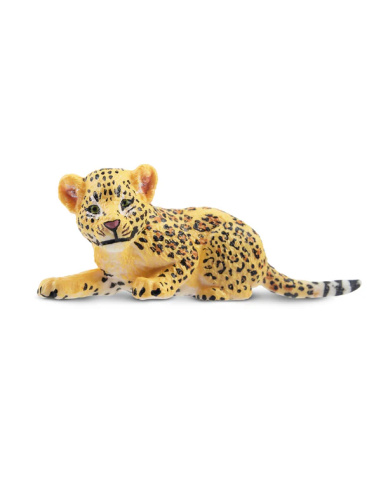 Figurine bébé jaguar allongé ToyMany