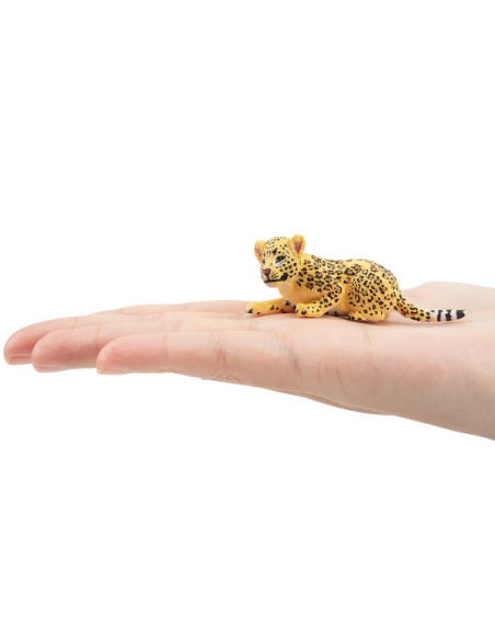 Figurine bébé jaguar allongé ToyMany