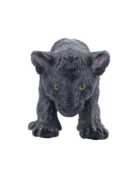 Figurine bébé léopard noir ToyMany