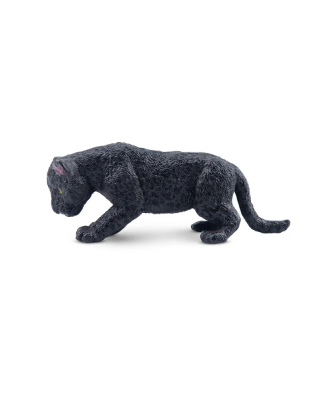 Figurine bébé léopard noir ToyMany
