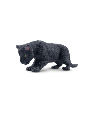 Figurine bébé léopard noir ToyMany