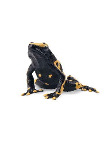 Figurine dendrobate à bandes jaunes ToyMany