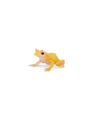 Figurine grenouille feuille des îles Salomon ToyMany