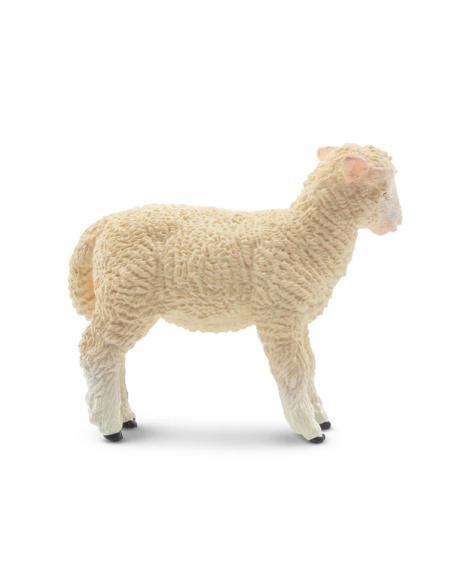 Figurine agneau brun ToyMany