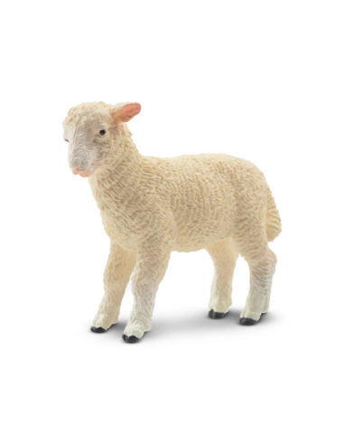 Figurine agneau brun ToyMany