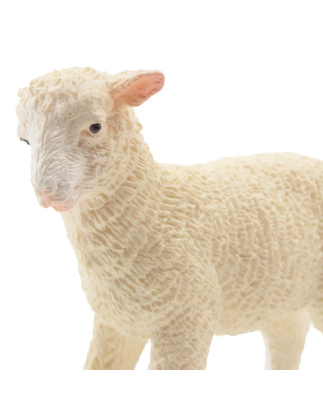 Figurine agneau brun ToyMany