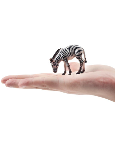 Figurine poulain zèbre ToyMany