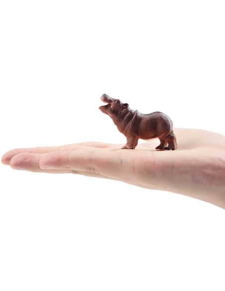 Figurine bébé hippopotame ToyMany