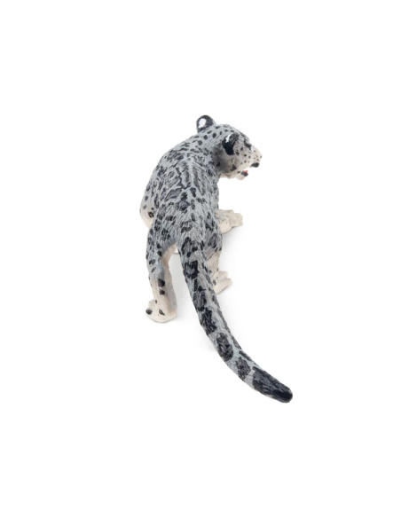 Figurine bébé léopard des neiges ToyMany