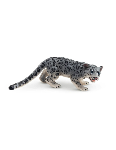 Figurine bébé léopard des neiges ToyMany