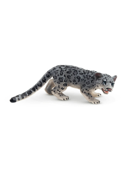 Figurine bébé léopard des neiges ToyMany
