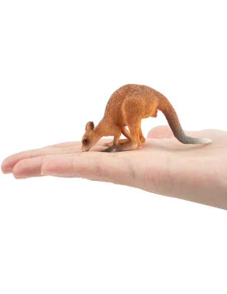 Figurine kangourou accroupi ToyMany