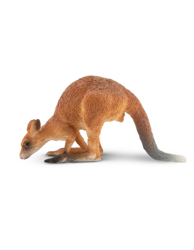 Figurine kangourou accroupi ToyMany