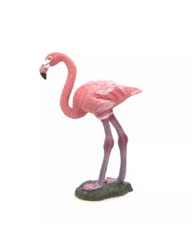 Figurine Flamant Rose Papo - Échassier Filtrant