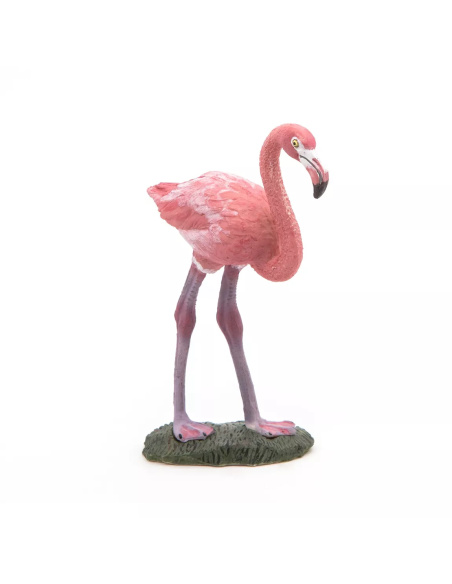 Figurine Flamant Rose Papo - Échassier Filtrant