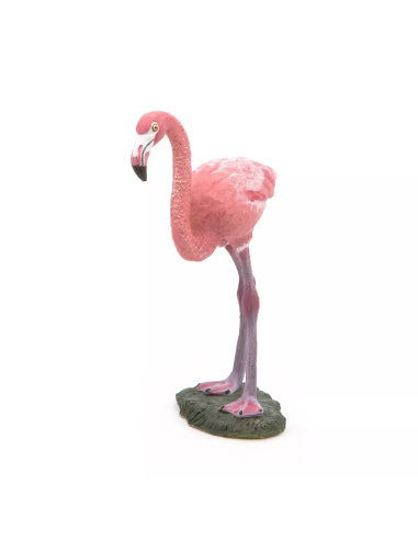 Figurine Flamant Rose Papo - Échassier Filtrant