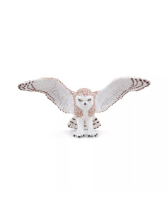 Figurine Harfang Volant Papo 50304 - Chouette Blanche 2