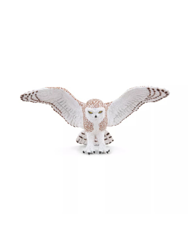 Figurine Harfang Volant Papo 50304 - Chouette Blanche