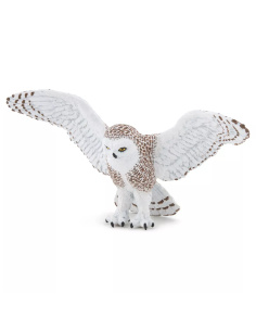 Figurine Harfang Volant Papo 50304 - Chouette Blanche