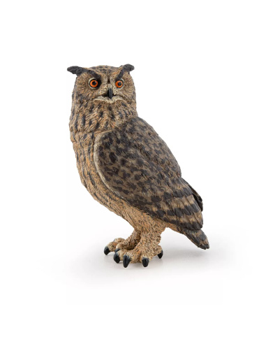 Figurine Hibou Grand Duc Papo 50305 - Rapace Nocturne