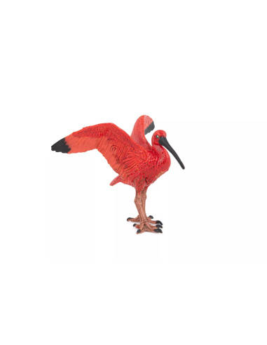 Figurine Ibis Rouge Papo 50314 - Oiseau Tropical