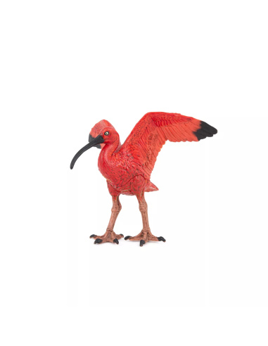 Figurine Ibis Rouge Papo 50314 - Oiseau Tropical