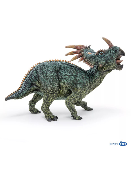  Figurine Styracosaure Papo - Collection Dinosaures