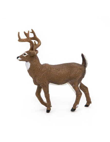 Figurine Cerf Virginie Papo 53021 - Mammifère Amérique