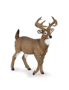 Figurine Cerf Virginie Papo 53021 - Mammifère Amérique