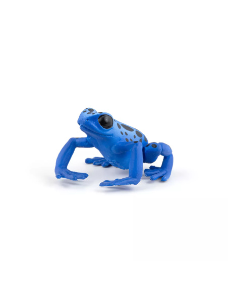 Figurine Grenouille Équatoriale Bleue - Dendrobate Papo