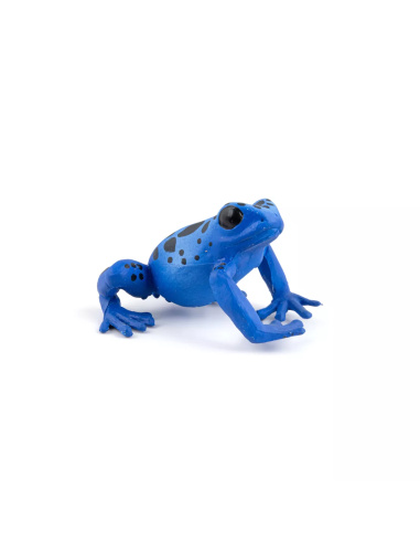 Figurine Grenouille Équatoriale Bleue - Dendrobate Papo