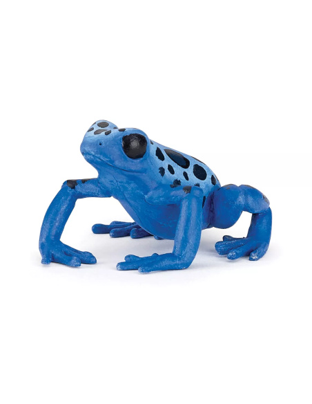 Figurine Grenouille Équatoriale Bleue - Dendrobate Papo