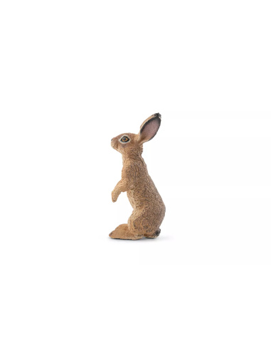 Figurine Lièvre Debout Papo - Lagomorphe Rapide