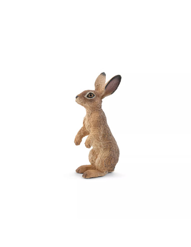 Figurine Lièvre Debout Papo - Lagomorphe Rapide