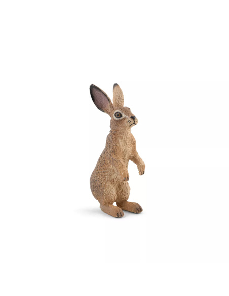 Figurine Lièvre Debout Papo - Lagomorphe Rapide