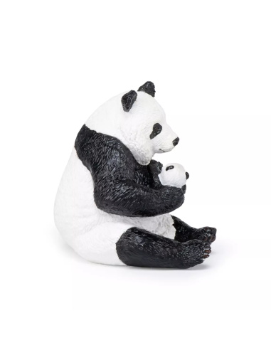 Figurine Panda Assis Bébé Papo - Scène Maternelle