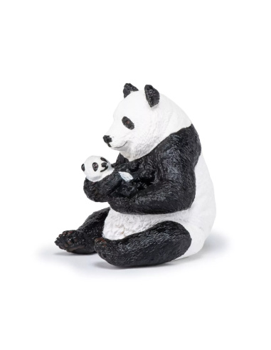 Figurine Panda Assis Bébé Papo - Scène Maternelle